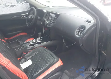 2014 Nissan Pathfinder S из США, поврежденный, VIN 5N1AR2MM6EC658278